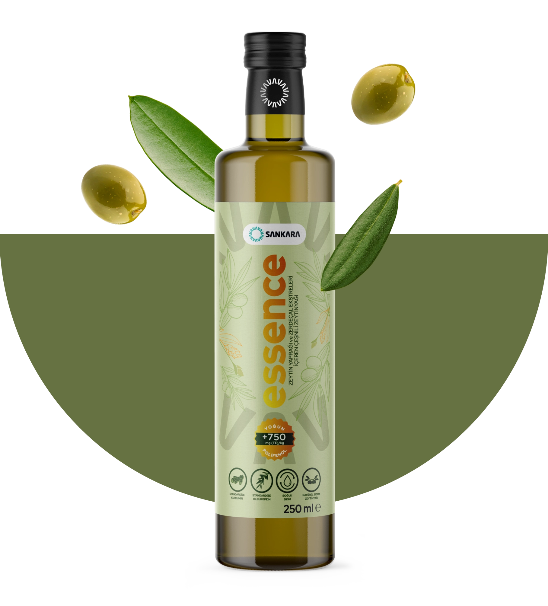 Essence Zeytinyağı - 250 mL+750 Polifenol - Sankara Beyin ve