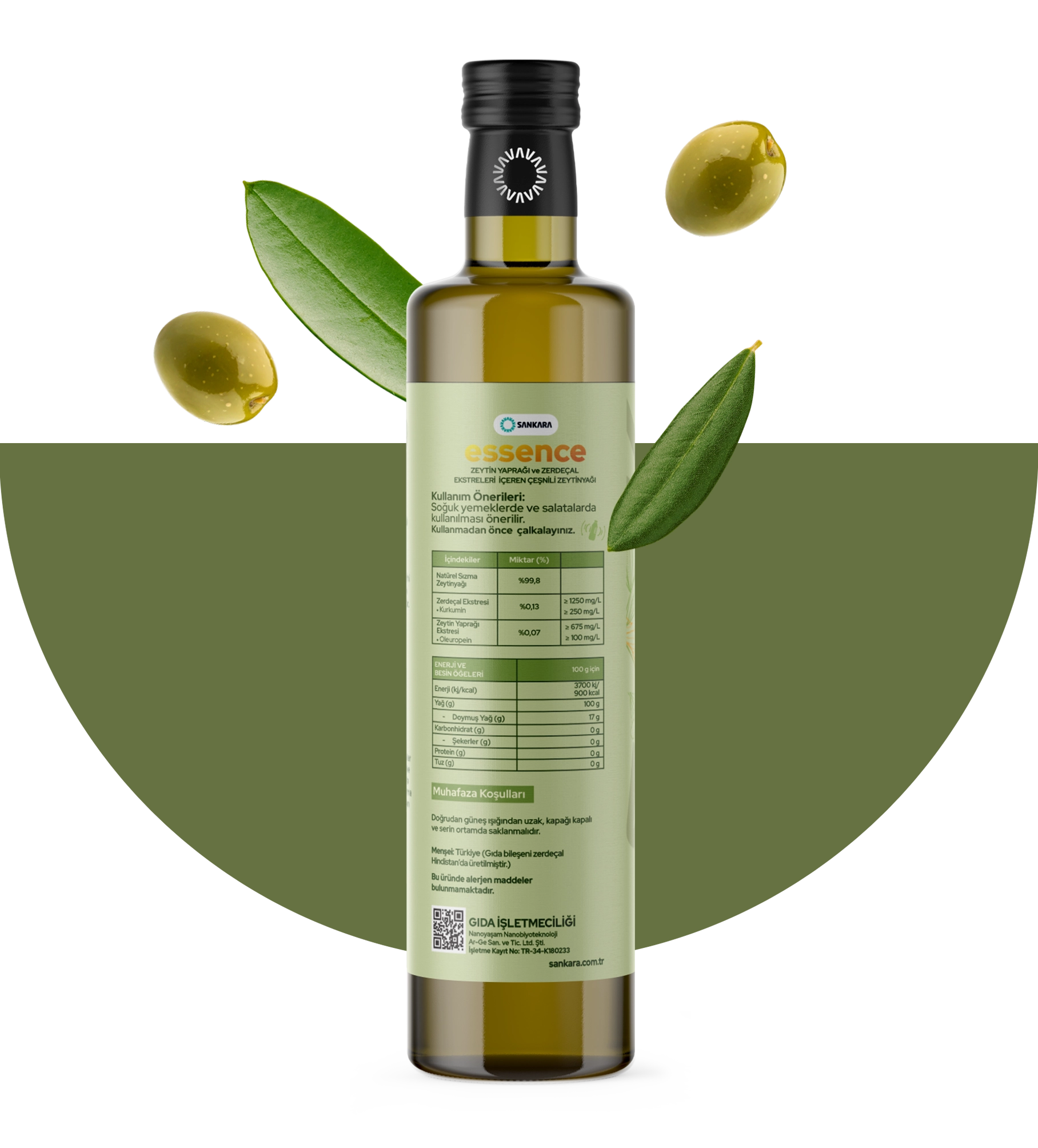 Essence Zeytinyağı - 250 mL+750 Polifenol - Sankara Beyin ve